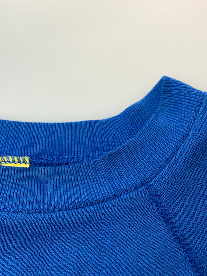 【現状渡し品】【メンズ】 TULTEX タルテックス 80S USA製 SWEAT SHIRT スウェット トレーナー ヴィンテージ 146-260520-AS-44-min サイズ：M カラー：ブルー 万代Net店