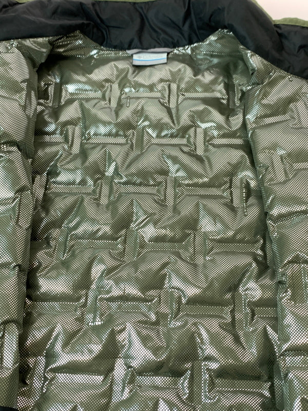 【中古品】【メンズ】 COLUMBIA コロンビア WE8412 DELTA RIDGE DOWN JACKET ダウンジャケット アウター 144-260520-AS-47-min サイズ：L カラー：グリーン 万代Net店