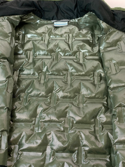 【中古品】【メンズ】 COLUMBIA コロンビア WE8412 DELTA RIDGE DOWN JACKET ダウンジャケット アウター 144-260520-AS-47-min サイズ：L カラー：グリーン 万代Net店