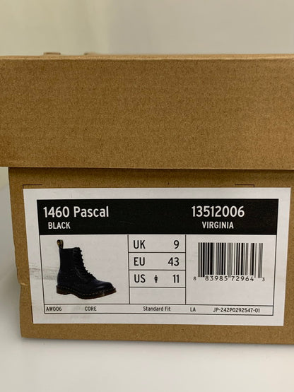 【中古品】【メンズ】 DR.MARTENS ドクターマーチン 1460 PASCAL パスカル 8ホールブーツ メンズ 靴 シューズ 165-260521-em-60-min サイズ：UK9 カラー：ブラック 万代Net店