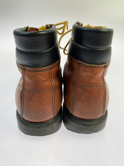 【現状渡し品】【メンズ/レディース】 RED WING レッドウィング 刺繍羽タグ SUPER SOLE MOC TOE WORK BOOTS 靴 シューズ ブーツ 164-260531-AS-78-min サイズ：7 1/2 カラー：ブラウン 万代Net店