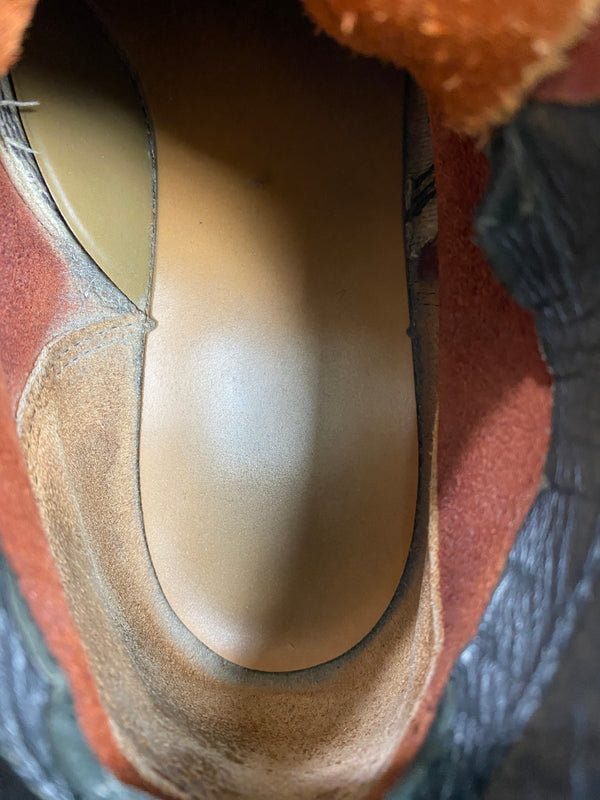 【現状渡し品】【メンズ/レディース】 RED WING レッドウィング 刺繍羽タグ SUPER SOLE MOC TOE WORK BOOTS 靴 シューズ ブーツ 164-260531-AS-78-min サイズ：7 1/2 カラー：ブラウン 万代Net店