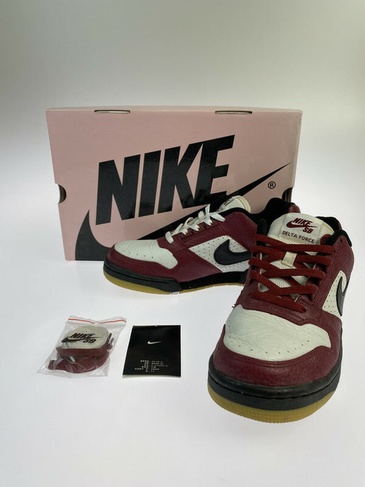 【中古品】【メンズ】 NIKE ナイキ ZOOM AIR DELTA FORCE 309784-101 2004年製 ズーム エアー デルタ フォース スニーカー 靴 160-260516-jt-02-min サイズ：US 10 28.0cm カラー：WHITE/BLACK-TEAM RED BLA/NOIR-RGETEA 万代Net店