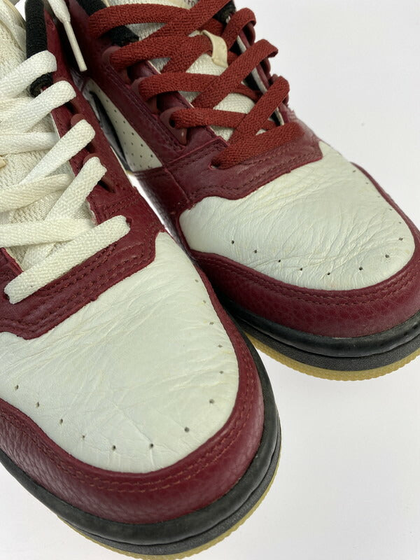 【中古品】【メンズ】 NIKE ナイキ ZOOM AIR DELTA FORCE 309784-101 2004年製 ズーム エアー デルタ フォース スニーカー 靴 160-260516-jt-02-min サイズ：US 10 28.0cm カラー：WHITE/BLACK-TEAM RED BLA/NOIR-RGETEA 万代Net店