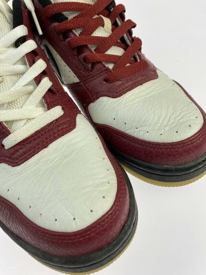 【中古品】【メンズ】 NIKE ナイキ ZOOM AIR DELTA FORCE 309784-101 2004年製 ズーム エアー デルタ フォース スニーカー 靴 160-260516-jt-02-min サイズ：US 10 28.0cm カラー：WHITE/BLACK-TEAM RED BLA/NOIR-RGETEA 万代Net店