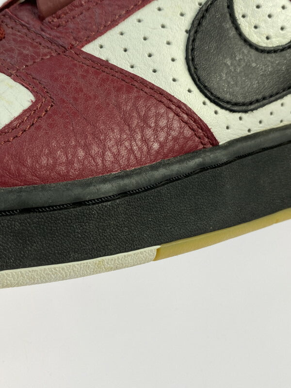 【中古品】【メンズ】 NIKE ナイキ ZOOM AIR DELTA FORCE 309784-101 2004年製 ズーム エアー デルタ フォース スニーカー 靴 160-260516-jt-02-min サイズ：US 10 28.0cm カラー：WHITE/BLACK-TEAM RED BLA/NOIR-RGETEA 万代Net店