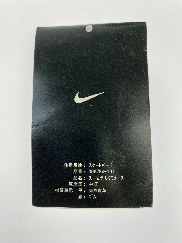 【中古品】【メンズ】 NIKE ナイキ ZOOM AIR DELTA FORCE 309784-101 2004年製 ズーム エアー デルタ フォース スニーカー 靴 160-260516-jt-02-min サイズ：US 10 28.0cm カラー：WHITE/BLACK-TEAM RED BLA/NOIR-RGETEA 万代Net店