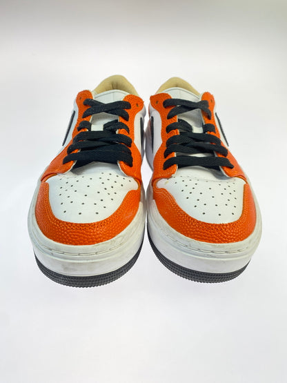 【中古品】【レディース】 NIKE ナイキ WOMEN'S AIR JORDAN 1 LOW SE ELEVATE BRILLIANT ORANGE FD9100-801 ウィメンズ エアジョーダン1 ロー SE エレベート スニーカー 166-260521-em-64-min サイズ：24.0cm カラー：ブリリアントオレンジ 万代Net店