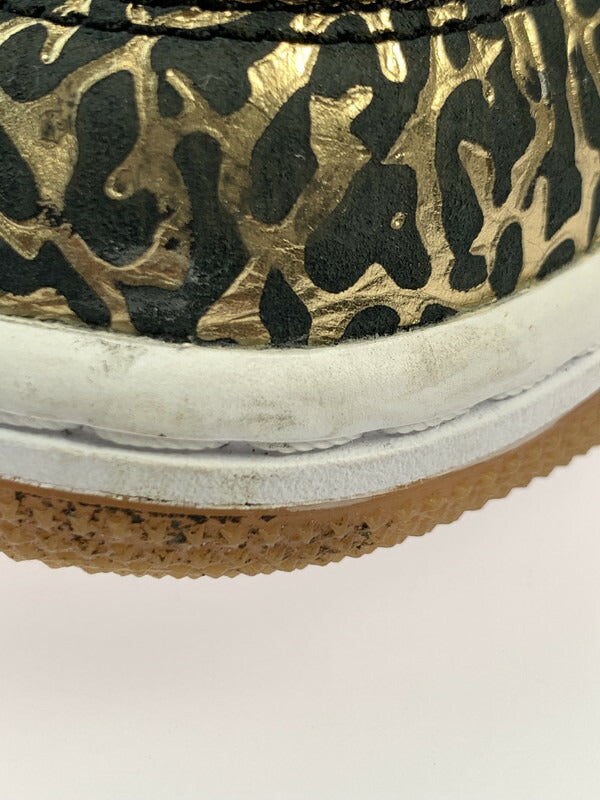 【中古品】【メンズ】 NIKE ID DUNK LOW 628307-991 ナイキ ダンク ロー スニーカー 靴 2013年製 ID 160-260516-jt-01-min サイズ：US 10 28.0cm カラー：レッド/ゴールド 万代Net店