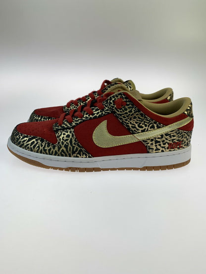 【中古品】【メンズ】 NIKE ID DUNK LOW 628307-991 ナイキ ダンク ロー スニーカー 靴 2013年製 ID 160-260516-jt-01-min サイズ：US 10 28.0cm カラー：レッド/ゴールド 万代Net店