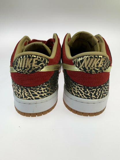 【中古品】【メンズ】 NIKE ID DUNK LOW 628307-991 ナイキ ダンク ロー スニーカー 靴 2013年製 ID 160-260516-jt-01-min サイズ：US 10 28.0cm カラー：レッド/ゴールド 万代Net店