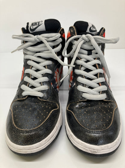 【現状渡し品】【メンズ】 NIKE SB ナイキ スケートボーディング × HUF ハフ 別注 コラボ DUNK HIGH PRO SB 305050-102 ダンク ハイ プロ エスビー スニーカー 靴 160-260726-kk-14-hon カラー：BLACK/GRAY/ORANGE 万代Net店