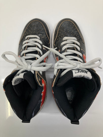 【現状渡し品】【メンズ】 NIKE SB ナイキ スケートボーディング × HUF ハフ 別注 コラボ DUNK HIGH PRO SB 305050-102 ダンク ハイ プロ エスビー スニーカー 靴 160-260726-kk-14-hon カラー：BLACK/GRAY/ORANGE 万代Net店