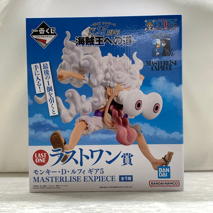 【中古品】 一番くじ ワンピース TVアニメ25周年 ～海賊王への道～ ラストワン賞 モンキー・D・ルフィ ギア５ 047-260924-em-20-min 万代Net店