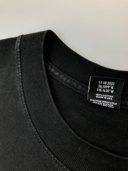 【中古品】【メンズ】 KAIKAI KIKI × +44 カイカイキキ プラスフォーティーフォー CIRCUIT DE LAS VEGAS TEE サーキット デ ラスベガス Tシャツ 半袖 メンズ トップス 142-260520-KS-10-min サイズ：XL カラー：ブラック 万代Net店