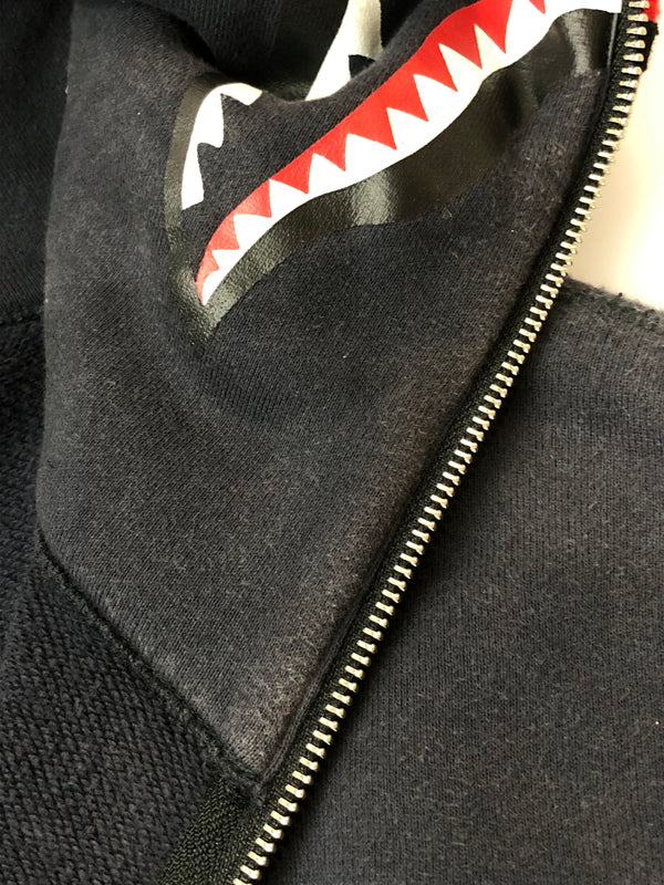 【現状渡し品】【メンズ】 A BATHING APE ア ベイシング エイプ LETTER PATCH ZIP UP HOODIE 001ZPH801011M レター パッチ ジップアップ フーディ メンズ パーカー 142-260520-KS-14-min サイズ：XL カラー：グレー 万代Net店