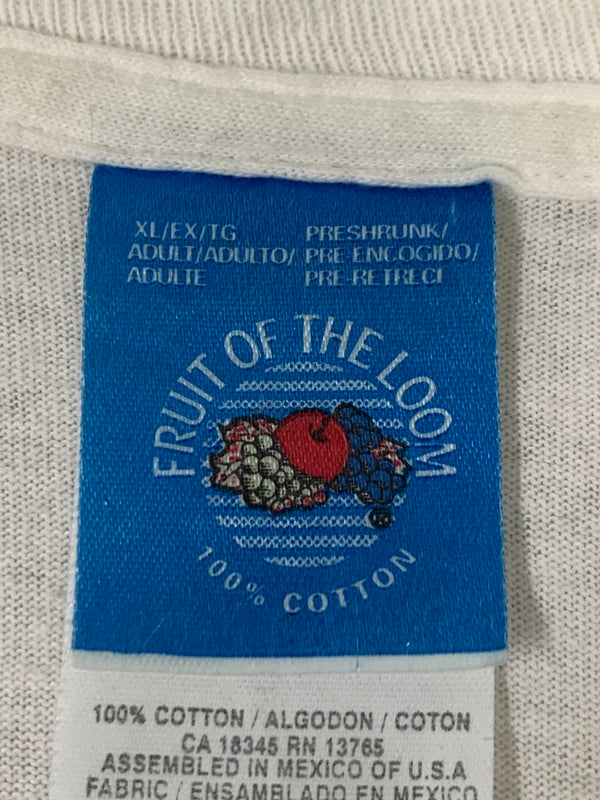 【中古品】【メンズ】 THE WOLFE TONES ザ ウルフ トーンズ 90S I'M A TONE HEAD TEE 1990年代 メンズ 半袖Tシャツ トップス 146-260530-KS-32-min サイズ：XL カラー：ホワイト 万代Net店