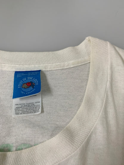 【中古品】【メンズ】 THE WOLFE TONES ザ ウルフ トーンズ 90S I'M A TONE HEAD TEE 1990年代 メンズ 半袖Tシャツ トップス 146-260530-KS-32-min サイズ：XL カラー：ホワイト 万代Net店