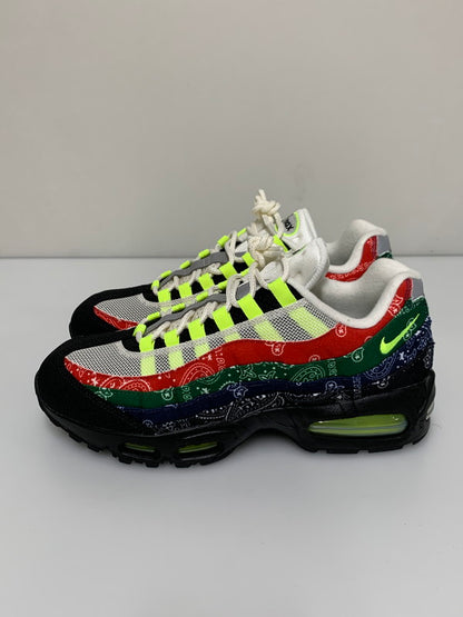 【中古品】【メンズ】 NIKE ナイキ AIR MAX 95 BIG BUBBLE SP PAISLEY BANDANA IQ0620-100 エアマックス95 ビッグバブル SP スニーカー メンズ シューズ 靴 160-260521-em-51-min サイズ：27.5cm カラー：ペイズリー/バンダナ 万代Net店
