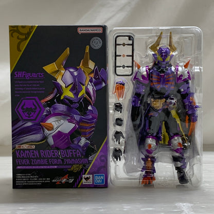 【中古品】 仮面ライダーギーツ S.H.フィギュアーツ 仮面ライダーバッファ フィーバーゾンビフォーム ジャマ神 魂ウェブ限定 042-260527-em-13-min 万代Net店