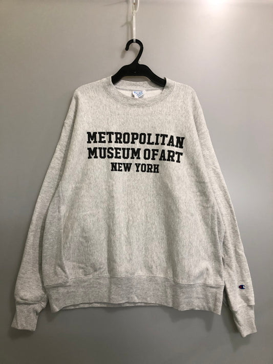 【中古品】【メンズ】 CHAMPION REVERSE WEAVE チャンピオンリバースウィーブ SWEATSHIRT スウェット トレーナー 148-260520-AS-6-min サイズ：XL カラー：グレー 万代Net店