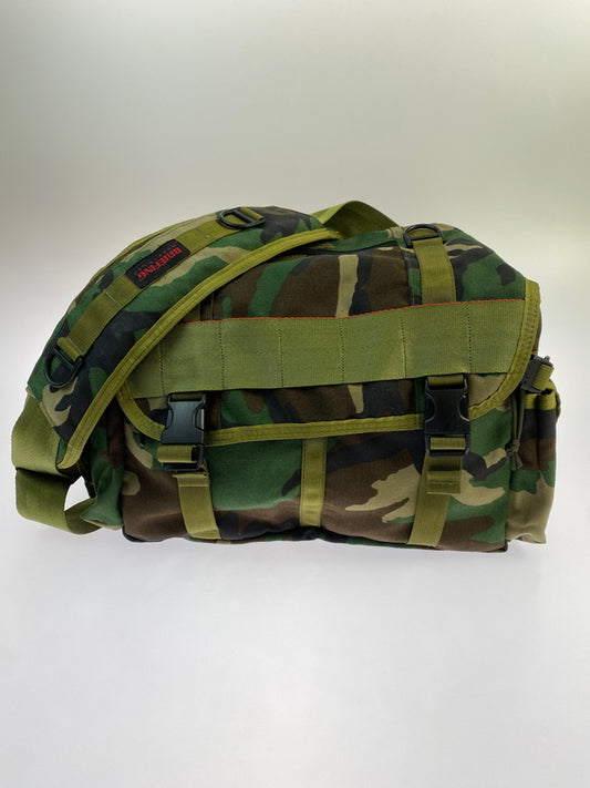 【中古品】【メンズ/レディース】 BRIEFING ブリーフィング DOORS別注 LANCE ドアーズ ランス ショルダーバッグ 188-260521-em-83-min カラー：グリーン系（カモ） 万代Net店