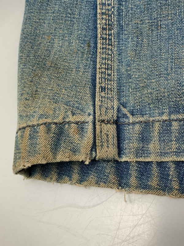 【現状渡し品】【メンズ】 LEE リー 70's 91-J DENIM COVERALL 70年代 デニムカバーオール ライトアウター 146-260529-yn-11-min サイズ：表記不明 下記参照 カラー：インディゴ 万代Net店