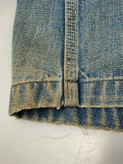 【現状渡し品】【メンズ】 LEE リー 70's 91-J DENIM COVERALL 70年代 デニムカバーオール ライトアウター 146-260529-yn-11-min サイズ：表記不明 下記参照 カラー：インディゴ 万代Net店