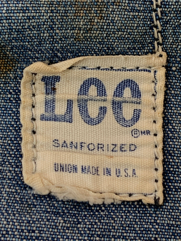 【現状渡し品】【メンズ】 LEE リー 70's 91-J DENIM COVERALL 70年代 デニムカバーオール ライトアウター 146-260529-yn-11-min サイズ：表記不明 下記参照 カラー：インディゴ 万代Net店