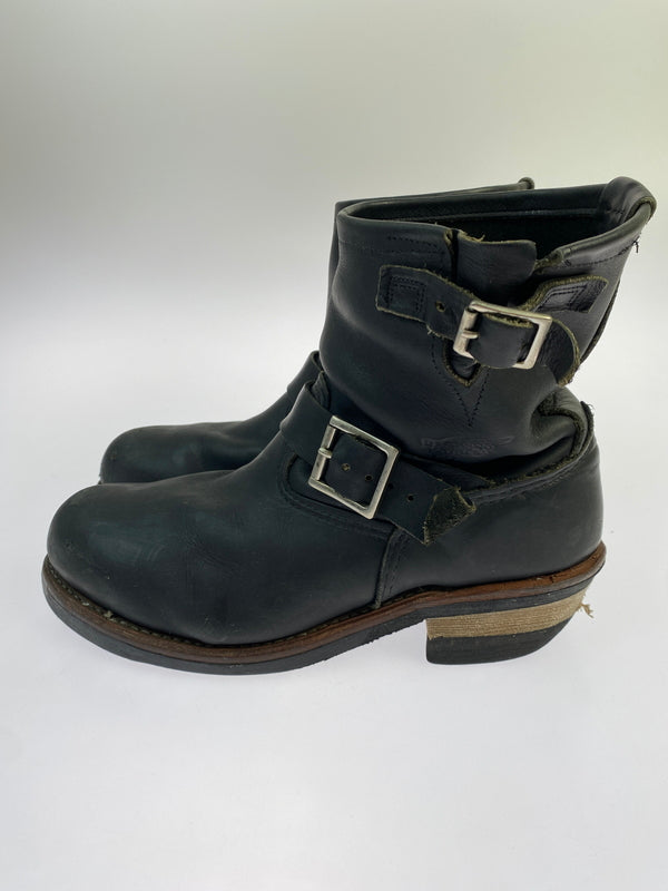 【現状渡し品】【メンズ】 RED WING レッドウィング 8782 エンジニアブーツ 靴 シューズ 164-260531-AS-76-min サイズ：8 1/2 カラー：ブラック 万代Net店