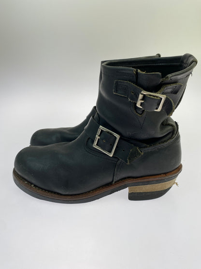 【現状渡し品】【メンズ】 RED WING レッドウィング 8782 エンジニアブーツ 靴 シューズ 164-260531-AS-76-min サイズ：8 1/2 カラー：ブラック 万代Net店