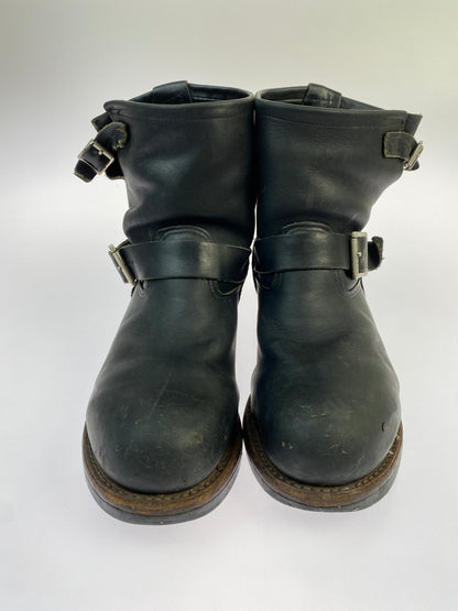 【現状渡し品】【メンズ】 RED WING レッドウィング 8782 エンジニアブーツ 靴 シューズ 164-260531-AS-76-min サイズ：8 1/2 カラー：ブラック 万代Net店