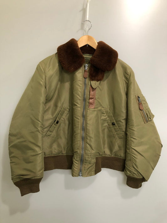 【中古品】【メンズ】 BUZZ RICKSON'S バズリクソンズ B-15C FLIGHT JACKET フライトジャケット アウター 145-260520-AS-2-min サイズ：38 カラー：カーキ 万代Net店