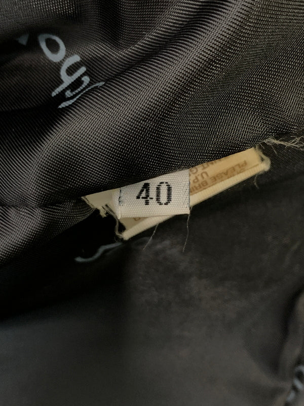【中古品】【メンズ】 SCHOTT ショット SINGLE RIDERS JACKET シングルライダースジャケット アウター 145-260529-yn-10-min サイズ：40 カラー：ブラック 万代Net店