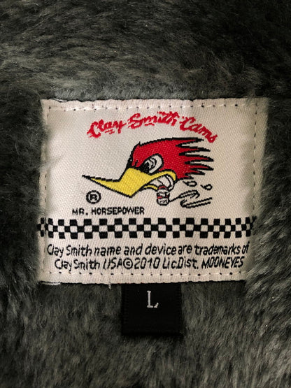 【中古品】【メンズ】 CLAY SMITH CAMS CSY-0055 FLIGHT JACKET フライトジャケット アウター 145-260520-AS-5-min サイズ：L カラー：グレー 万代Net店
