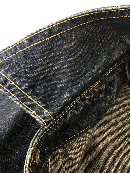 【中古品】【メンズ】 THE FLAD HEAD フラットヘッド 7001 WESTERN DENIM SHIRT ウエスタン デニムシャツ ロングスリーブ 145-260520-AS-32-min サイズ：38 カラー：インディゴ 万代Net店