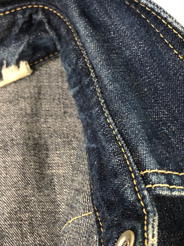 【中古品】【メンズ】 THE FLAD HEAD フラットヘッド 7001 WESTERN DENIM SHIRT ウエスタン デニムシャツ ロングスリーブ 145-260520-AS-32-min サイズ：38 カラー：インディゴ 万代Net店