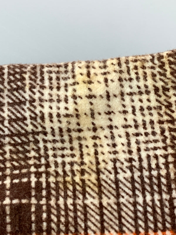 【中古品】【メンズ】 THE FLAD HEAD フラッドヘッド OPEN COLLAR FLANNEL SHIRT フランネルシャツ ロングスリーブ 145-260520-AS-53-min サイズ：40 カラー：オレンジ 万代Net店