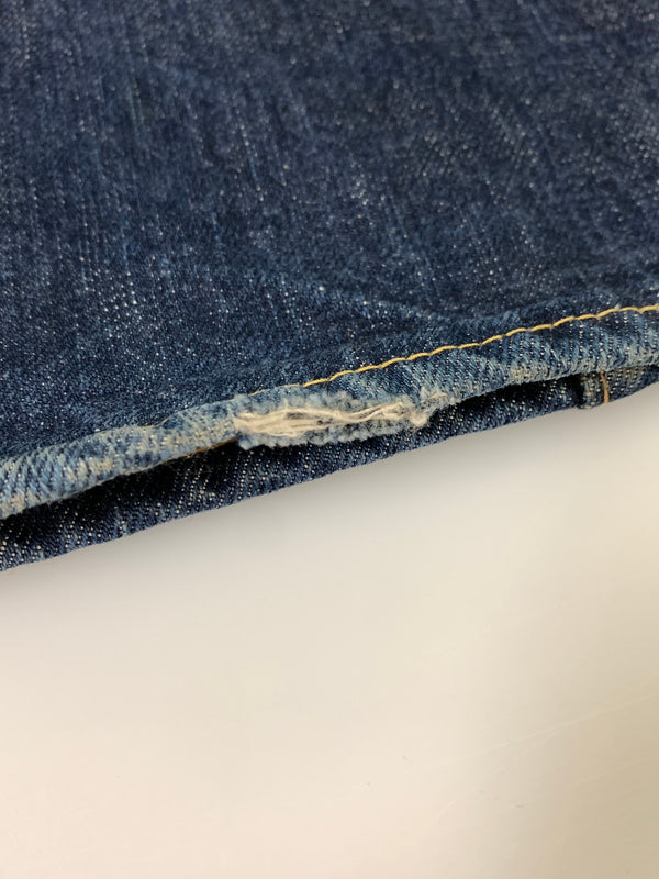 【中古品】【メンズ】 THE FLAT HEAD ザ フラットヘッド ZIPPER TYPE DENIM PANTS ジッパータイプ デニムパンツ メンズ ボトムス 156-260520-KS-32-min サイズ：34 カラー：ブルー 万代Net店