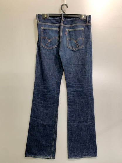 【中古品】【メンズ】 THE FLAT HEAD ザ フラットヘッド ZIPPER TYPE DENIM PANTS ジッパータイプ デニムパンツ メンズ ボトムス 156-260520-KS-32-min サイズ：34 カラー：ブルー 万代Net店
