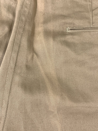 【中古品】【メンズ】 U.S.ARMY ユーエスアーミー メタルボタン 復刻 CHINO TROUSER M-41 チノトラウザー メンズ ボトムス 157-260520-KS-31-min サイズ：30-34 カラー：ベージュ 万代Net店