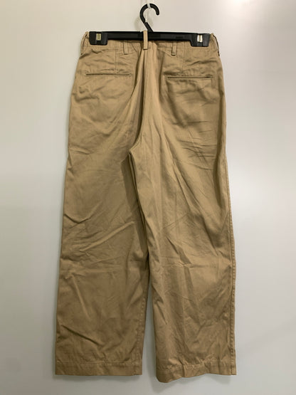 【中古品】【メンズ】 U.S.ARMY ユーエスアーミー メタルボタン 復刻 CHINO TROUSER M-41 チノトラウザー メンズ ボトムス 157-260520-KS-31-min サイズ：30-34 カラー：ベージュ 万代Net店