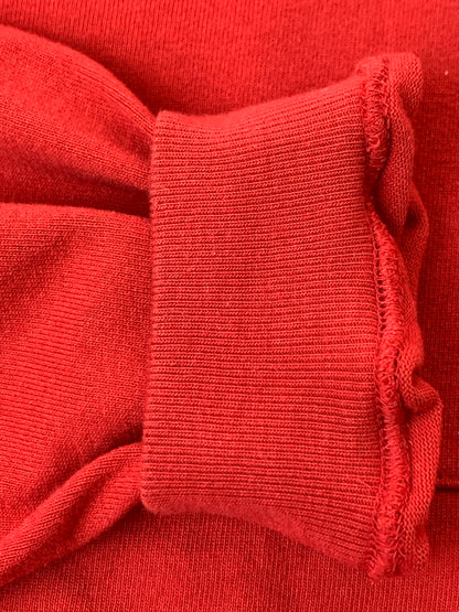 【中古品】【メンズ】 DESCENDANT ディセンダント BERTH JERSEY LS バースジャージ ロングスリーブ 長袖 トップス 140-260529-yn-18-min サイズ：2 カラー：レッド 万代Net店