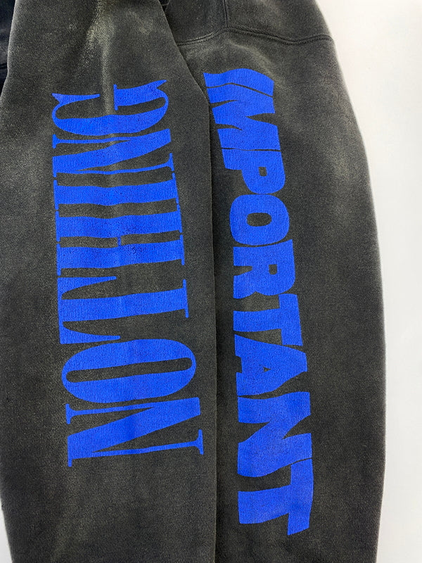 【中古美品】【メンズ】 SAINT MICHAEL セントマイケル 24AW NOTHING IMP KK_CRW SWT SM-YS1-0000-C36 クルーネックスウェット トレーナー トップス 140-260527-yn-22-min サイズ：L カラー：ダークグレー 万代Net店