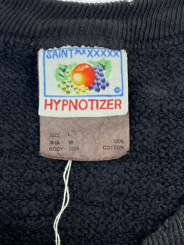 【中古美品】【メンズ】 SAINT MICHAEL セントマイケル 24AW NOTHING IMP KK_CRW SWT SM-YS1-0000-C36 クルーネックスウェット トレーナー トップス 140-260527-yn-22-min サイズ：L カラー：ダークグレー 万代Net店