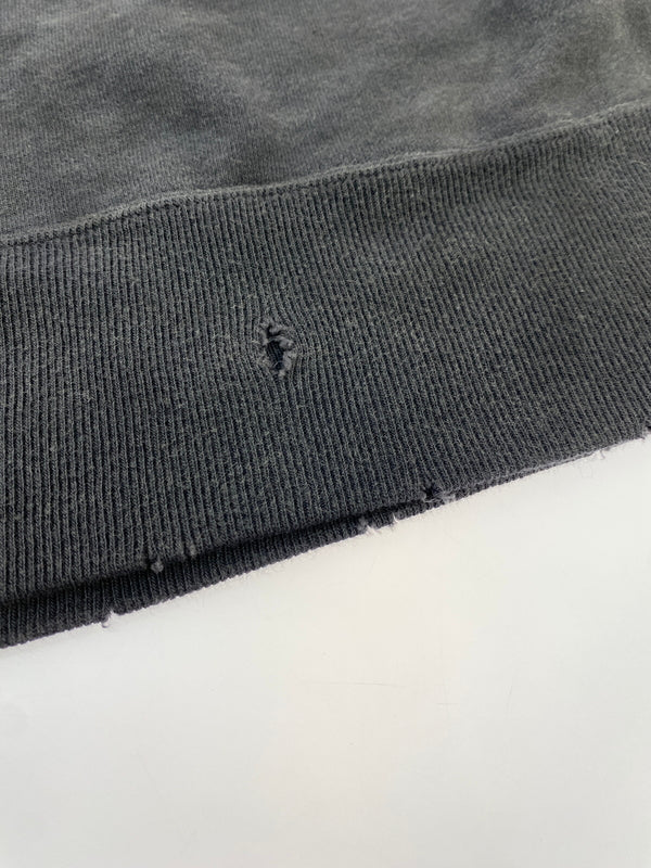 【中古美品】【メンズ】 SAINT MICHAEL セントマイケル 24AW NOTHING IMP KK_CRW SWT SM-YS1-0000-C36 クルーネックスウェット トレーナー トップス 140-260527-yn-22-min サイズ：L カラー：ダークグレー 万代Net店