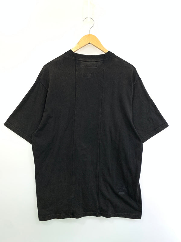 【中古美品】【メンズ】 SUPREME シュプリーム × MM6 26SS MM6 SPLIT S/S TOP エムエムシックス メゾンマルジェラ スプリット ショートスリーブ トップ 半袖Tシャツ トップス 149-260529-yn-14-min サイズ：M カラー：ブラック 万代Net店