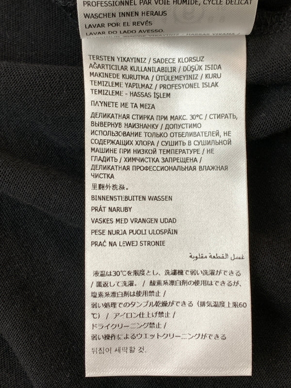 【中古美品】【メンズ】 SUPREME シュプリーム × MM6 26SS MM6 SPLIT S/S TOP エムエムシックス メゾンマルジェラ スプリット ショートスリーブ トップ 半袖Tシャツ トップス 149-260529-yn-14-min サイズ：M カラー：ブラック 万代Net店