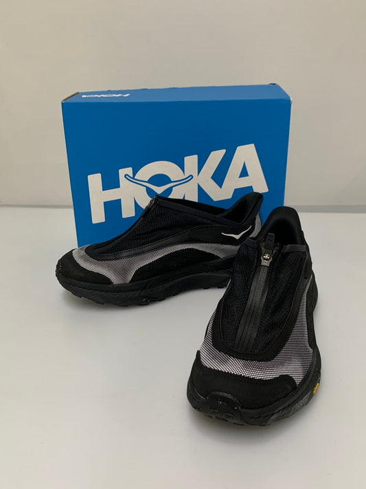 【中古品】【メンズ】 HOKA ホカ HOKA PROJECT TRANSPORT TS FY1025D プロジェクト トランスポート スニーカー メンズ シューズ 靴 ジッパー 162-260521-em-61-min サイズ：28.5cm カラー：ブラック系 万代Net店