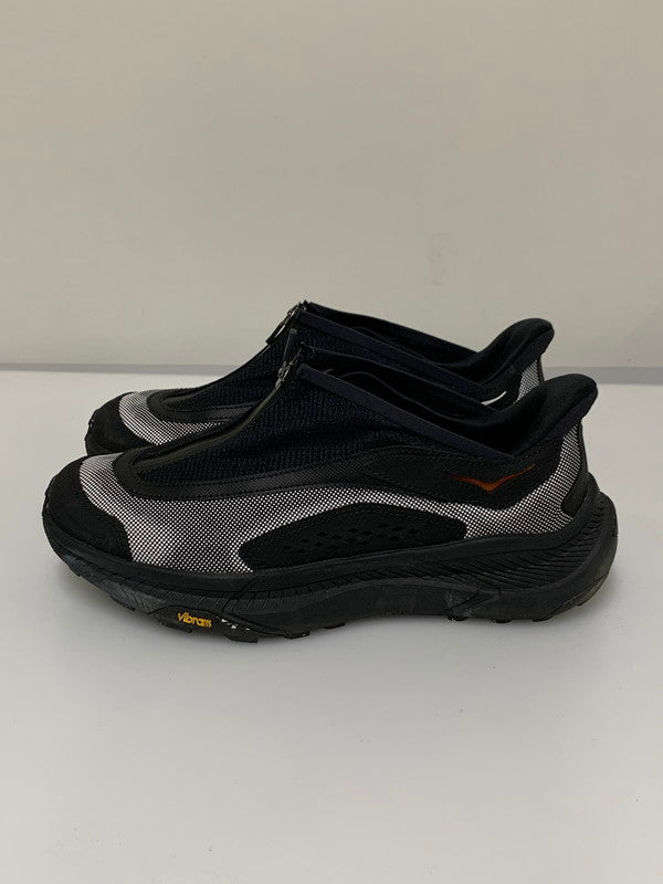 【中古品】【メンズ】 HOKA ホカ HOKA PROJECT TRANSPORT TS FY1025D プロジェクト トランスポート スニーカー メンズ シューズ 靴 ジッパー 162-260521-em-61-min サイズ：28.5cm カラー：ブラック系 万代Net店
